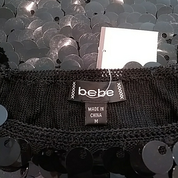 NWT bebe Black Dress - Picture 7 of 8